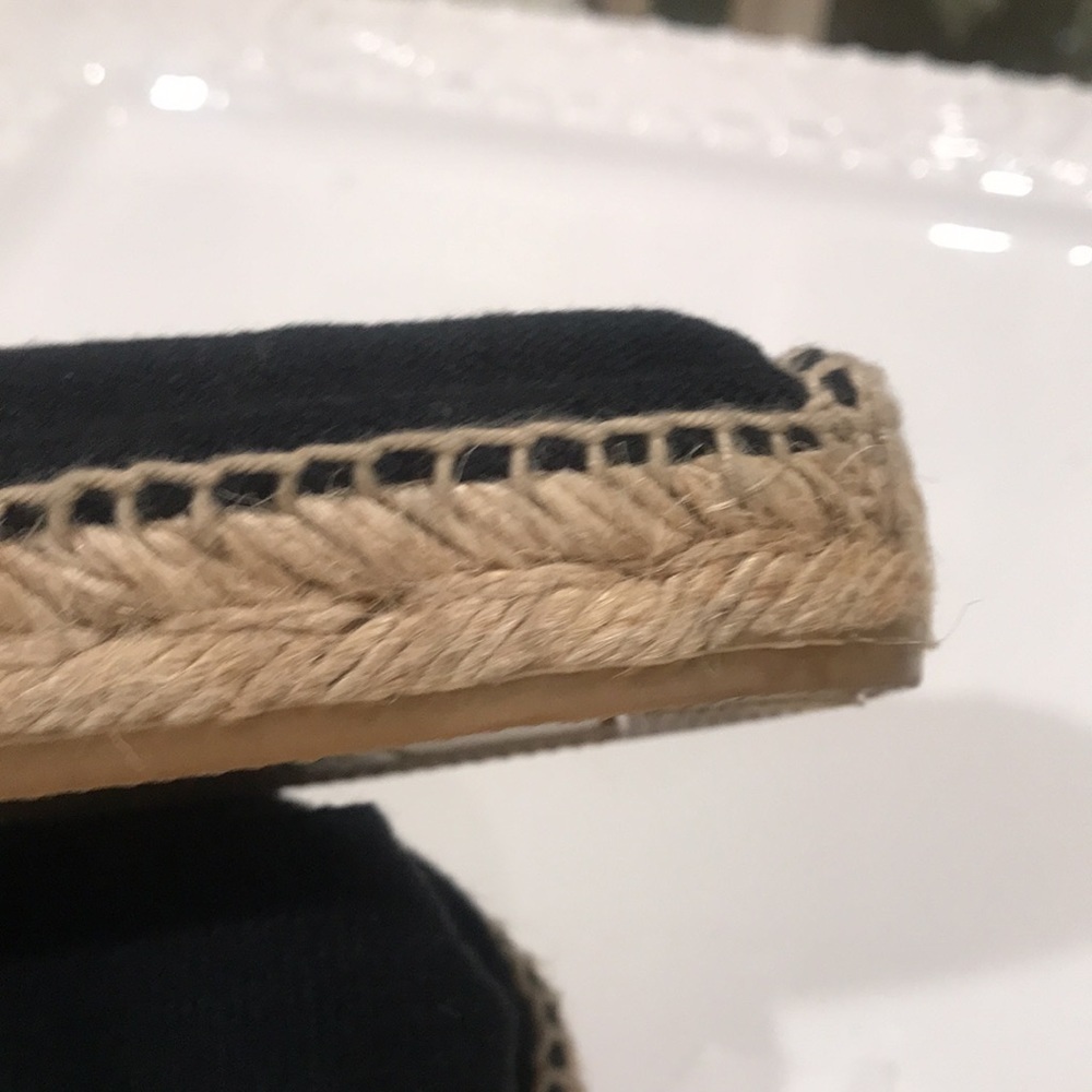 J. Jill Black Canvas Espadrille Flats - Picture 7 of 7